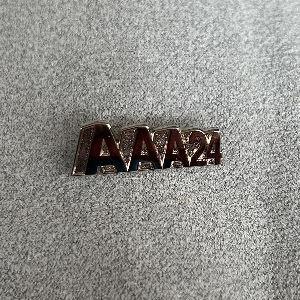 A24 movie studio pin